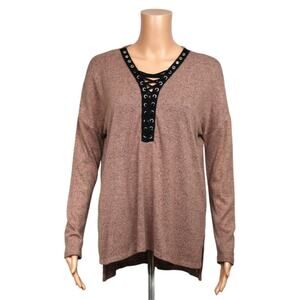 Active USA Long Sleeve Top Women Size Medium